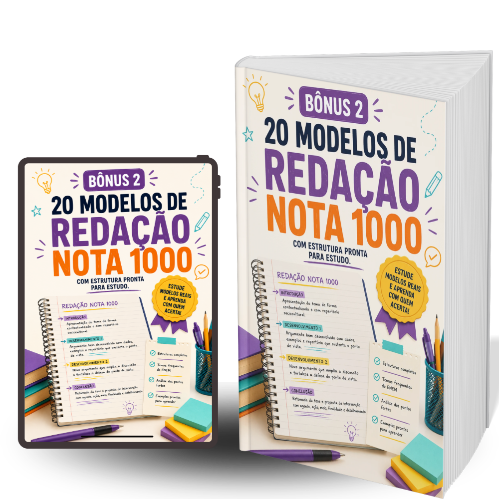20 Modelos de Redação Nota 1000